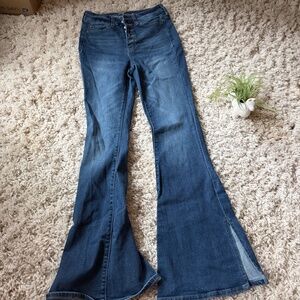 Chic denim SO Denim vintage y2k denim women’s cute fitted Flare Jeans jeans. Per